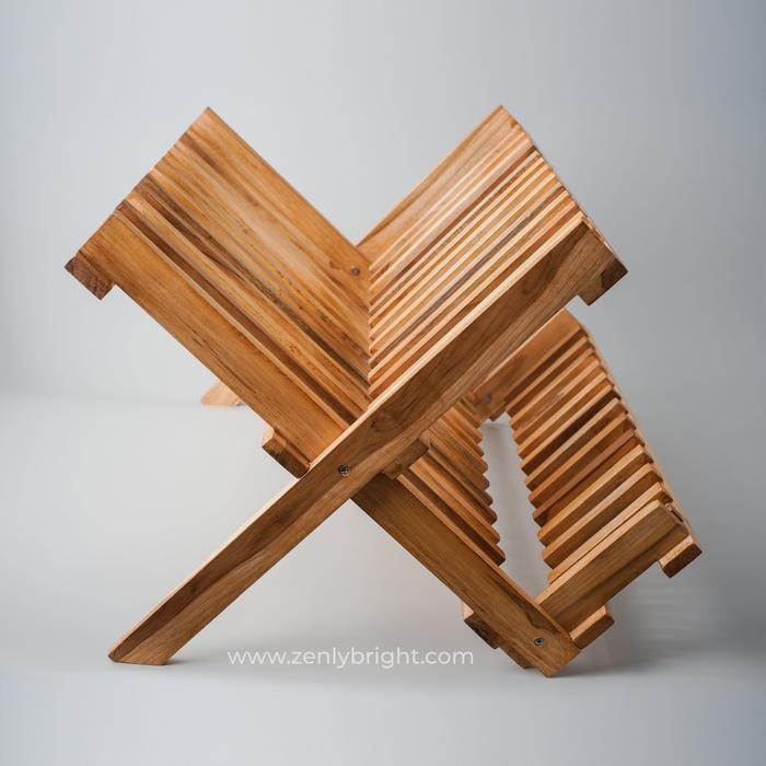 Rak Piring Kayu Jati
