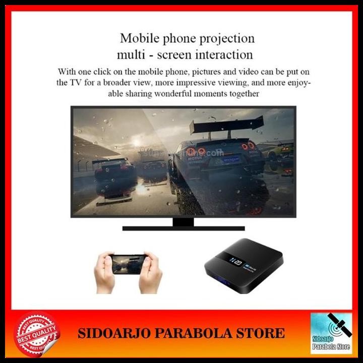 Terlaris Set Top Box Smart TV Android Box Digital H20Pro H20 Pro 4K UHD Resolution Wifi USB HDMI AV 