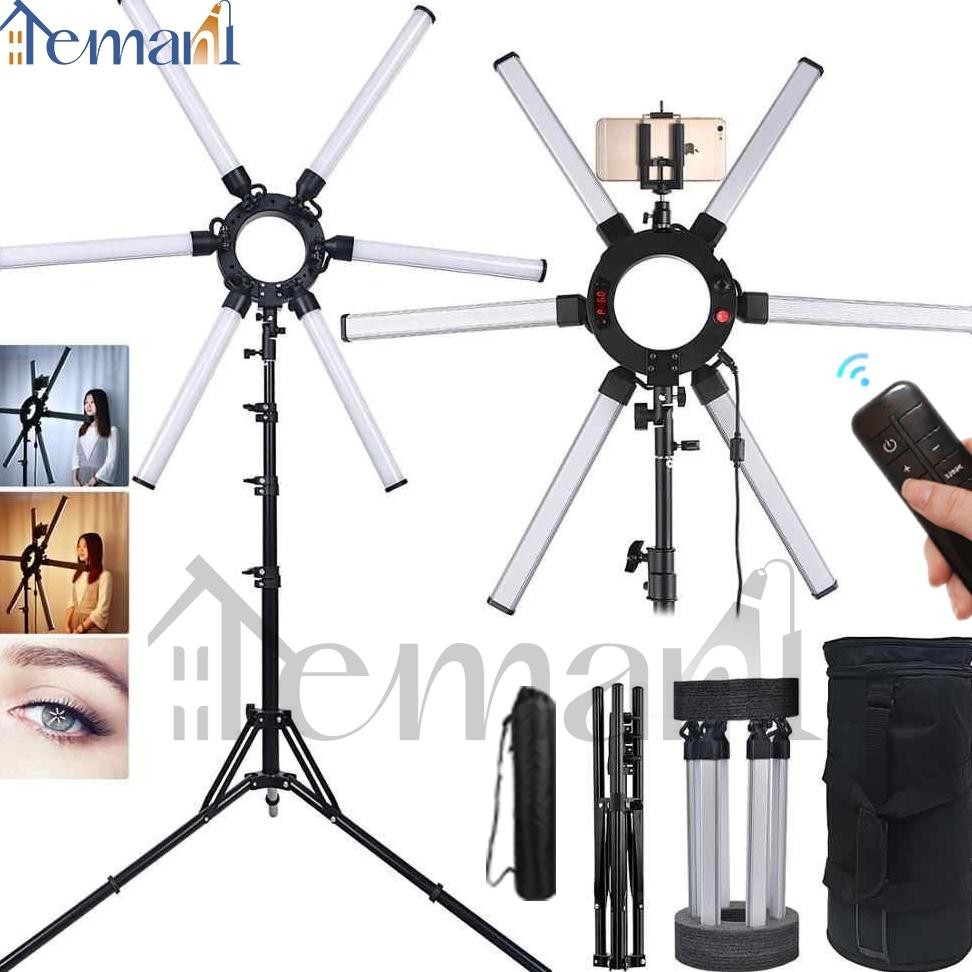 Profesional Lampu Starlight Makeup Portable Ring Light Tripod Lampu Ring Light Lampu Make Up Ring Li