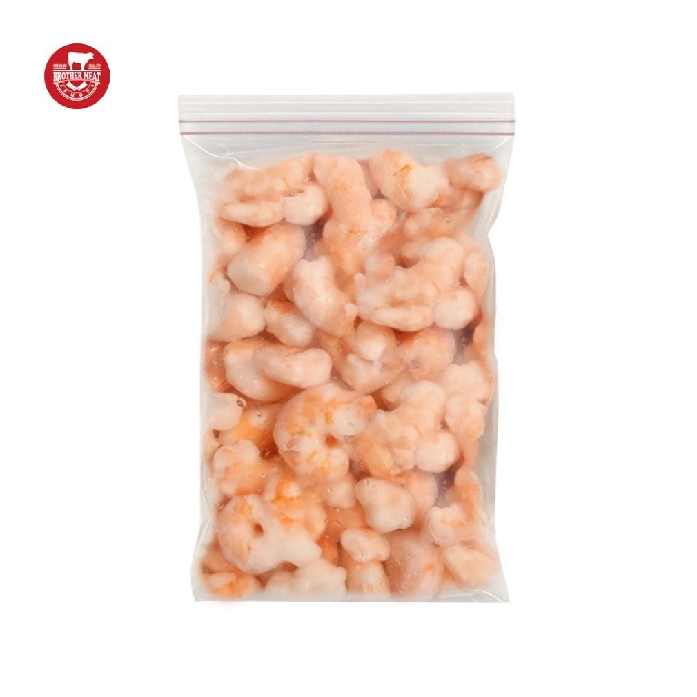 

Heatshrin Udang Kupas Cooked Beku 500Gr / Shrimp Cooked - Brothermeatshop Hj-43