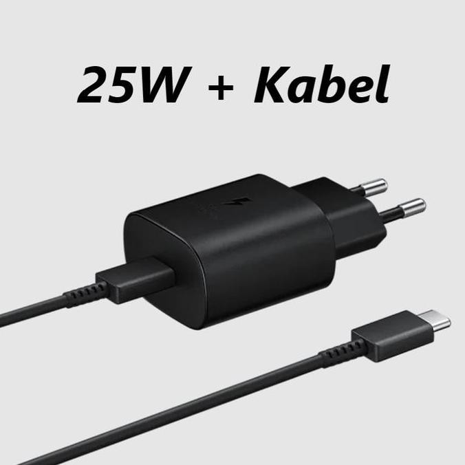 Samsung Charger Super Fast Charging 25W Type C Note 10+ Note 20 Ultra Ori
