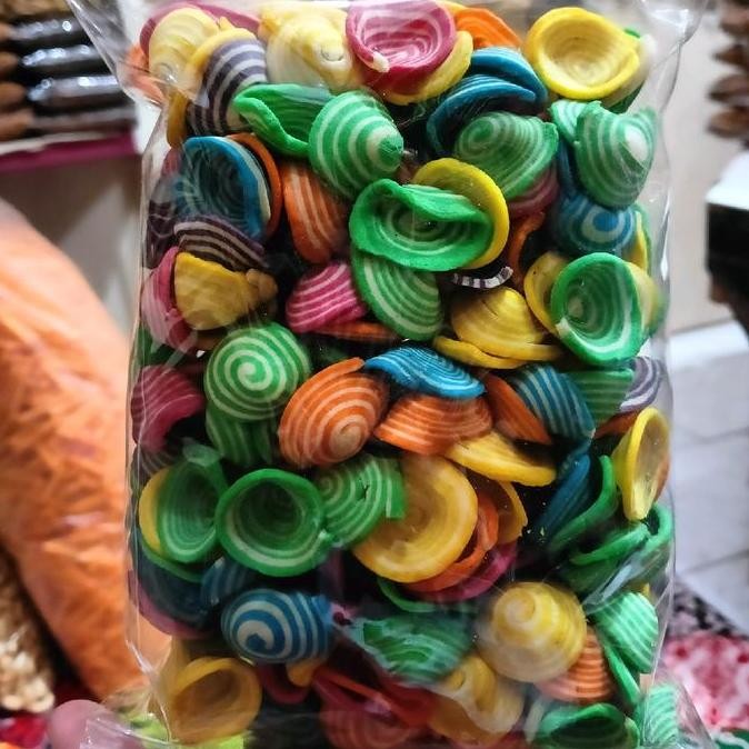

Kue Kuping Gajah ( Vanila , Coklat , Hitam & Rainbow ) Ukuran 1/4 Kg ( 250 Gram ) & 1/2 Kg ( 500 Gram ) Camilan Snack Makanan Manis Cemilan