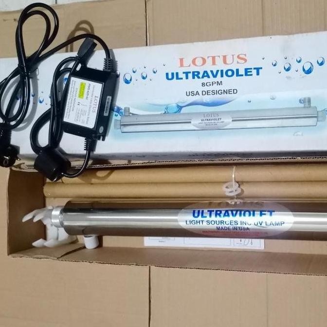 Tanias Uv 8Gpm Lotus 30W- Usa / Lampu Uv 8 Gpm Lotus Set Terlaris