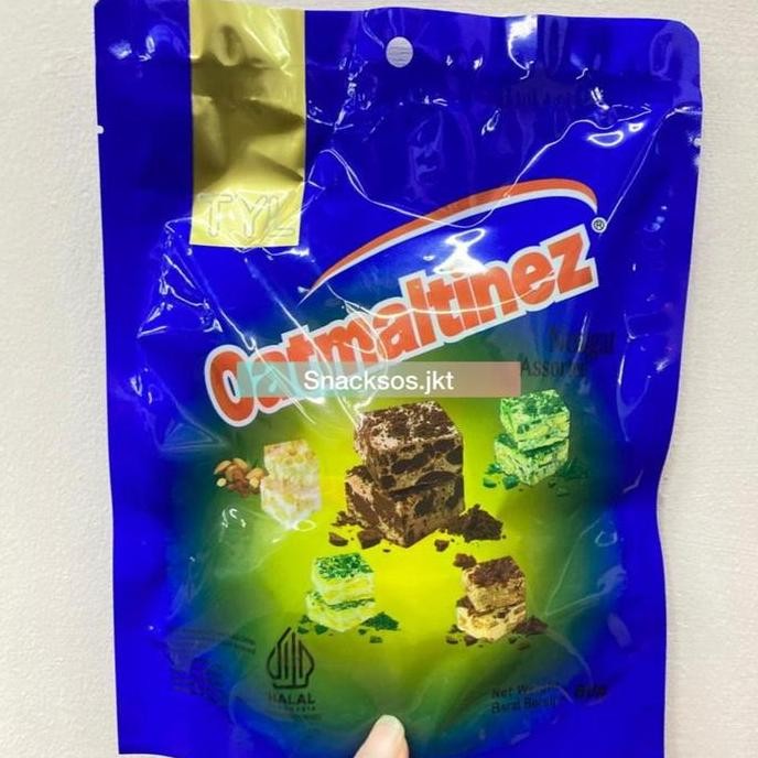 

[SMALL 60GR] TYL OATMALTINEZ NOUGAT ASSORTED / CHOCOLATE / SEAWEED / BROWN SUGAR / ALMOND / MATCHA