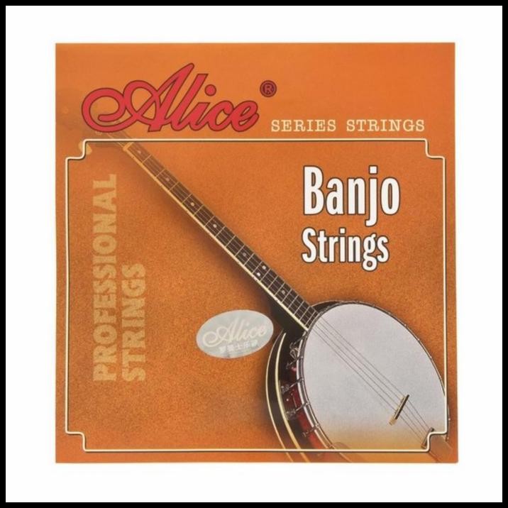 senar banjo alice 5 string AJ05 original