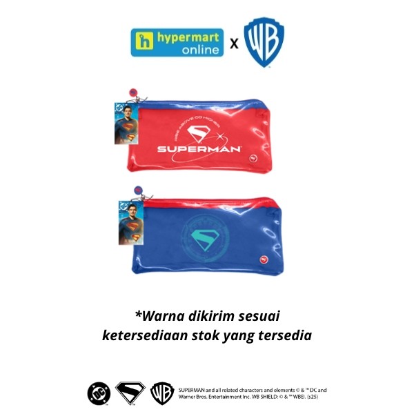 

PENCIL CASE WARNER BROS SUPERMAN TEEN