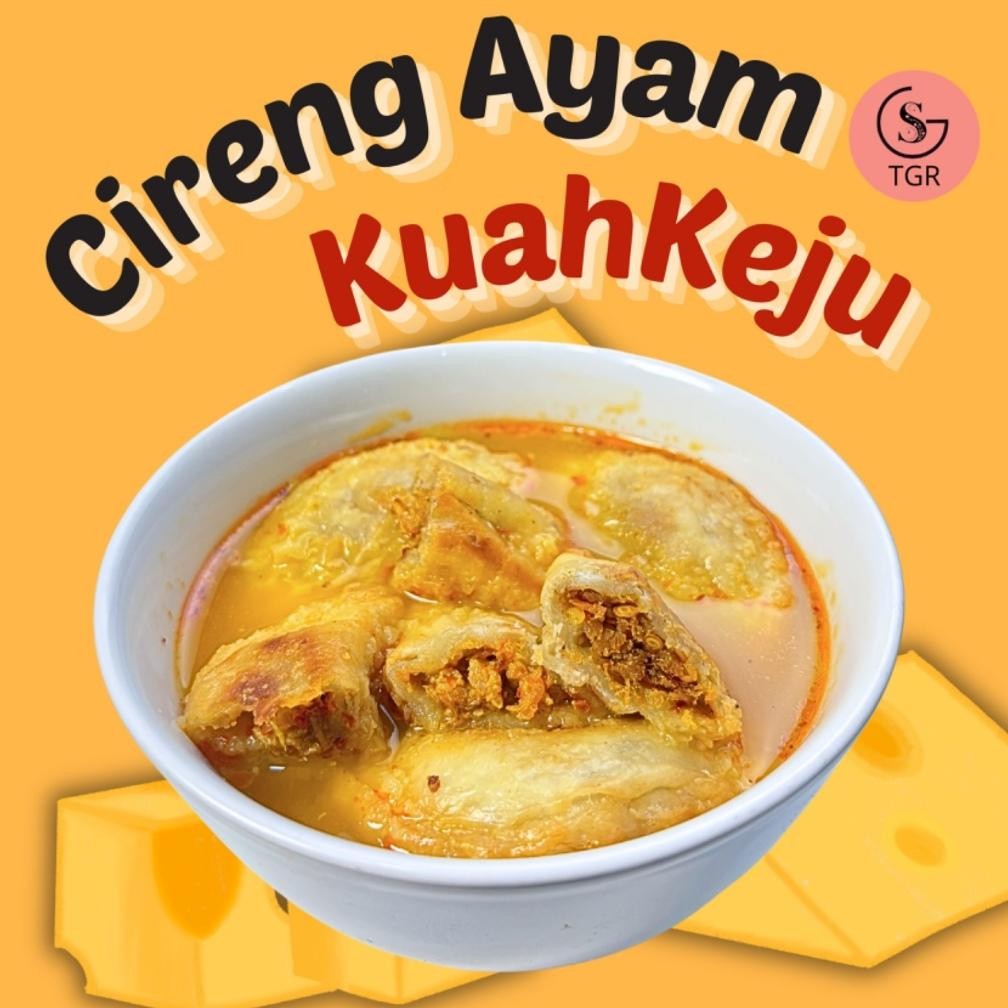 

[CHEESE CREAMY] 1 BUNGKUS CIRENG AYAM KUAH KEJU CHILLI OIL HOT CREAMY INSTAN Kaldu Food Pedas Seblak