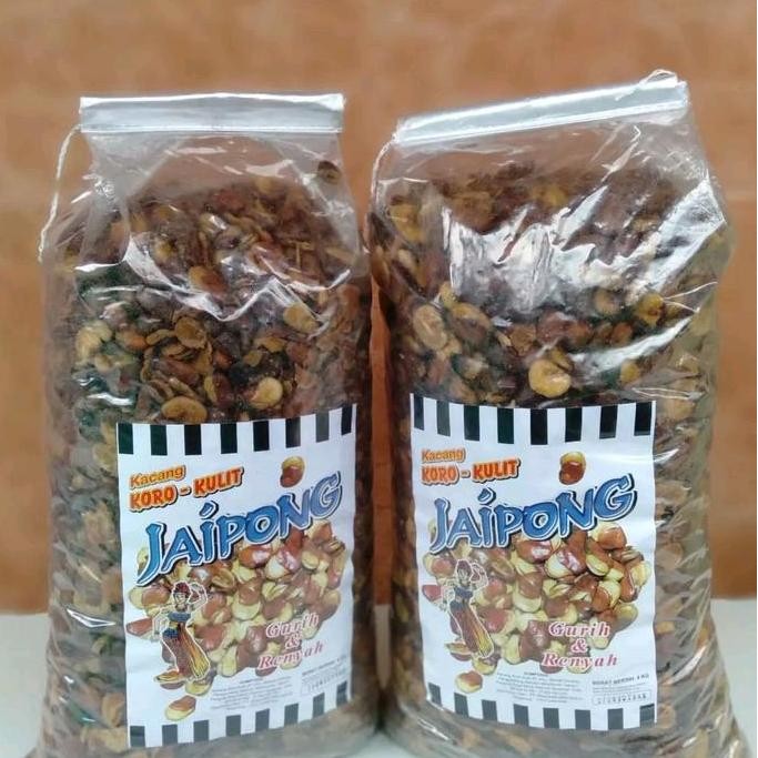 

500 Gram Kacang Koro Kulit Koro Kulit Jaipong Kiloan Snack Cemilan Makanan Food Camilan