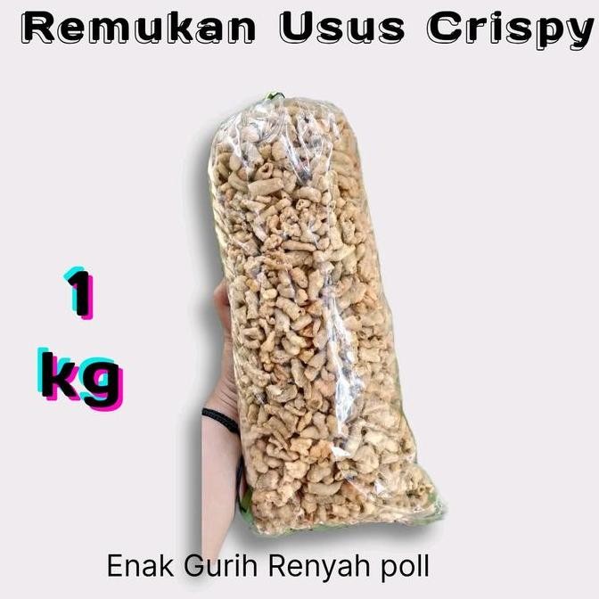 

1 Kg Remukan Usus Crispy Enak Gurih Renyah Terviral Snack Cemilan Keripik Makanan Kripik