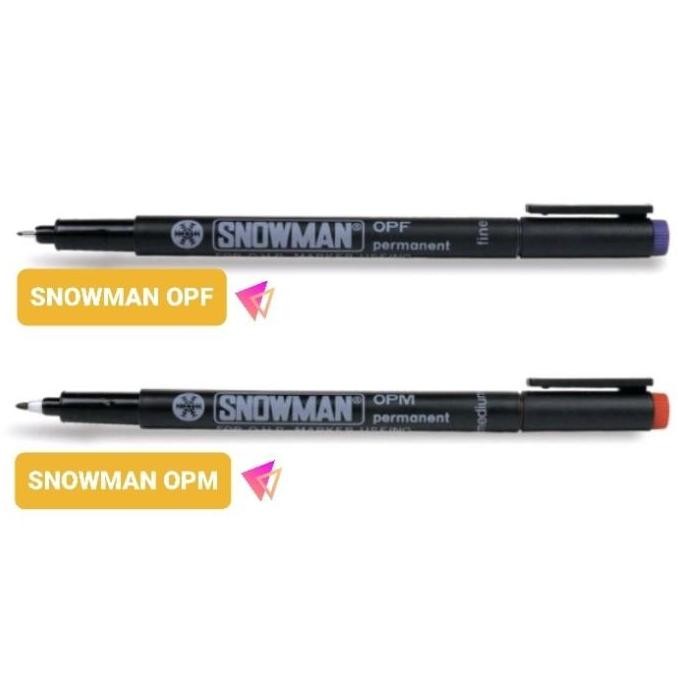 

Drawing Pen Snowman Ohp Opf/Opm (1 Lsn / 12 Pcs) New Stok