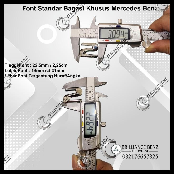 TERMURAH EMBLEM TULISAN MERCEDES GLS63 GLS300 GLS350 GLS400 GLS450 GLS500 MERCY 