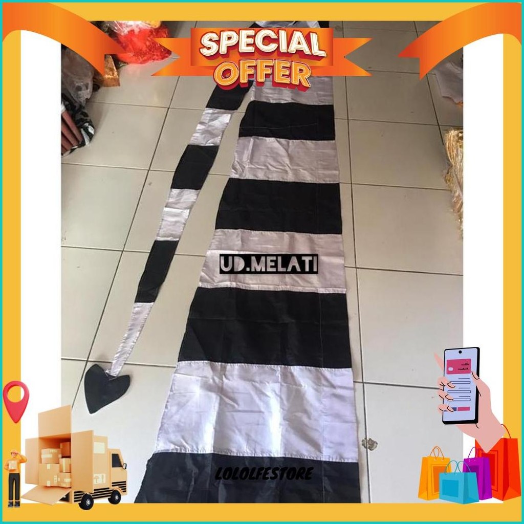 Umbul Umbul Bali Poleng Pontang 5 Mtr Original Produk