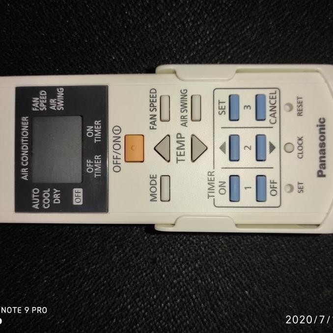 REMOTE AC PANASONIC ORIGINAL 100% 4625 Remot panasonic ac murah