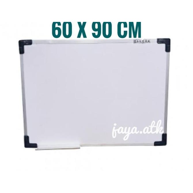 

Whiteboard - Papan Tulis 60 X 90Cm Single Face Toyo New Stok
