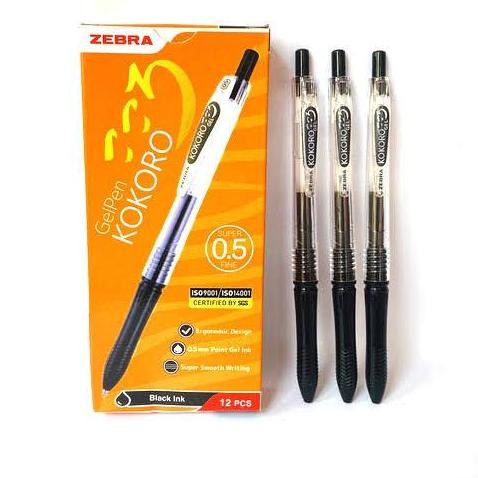 

Pen Gel Zebra Kokoro - 0.5 (Lusin) New Stok