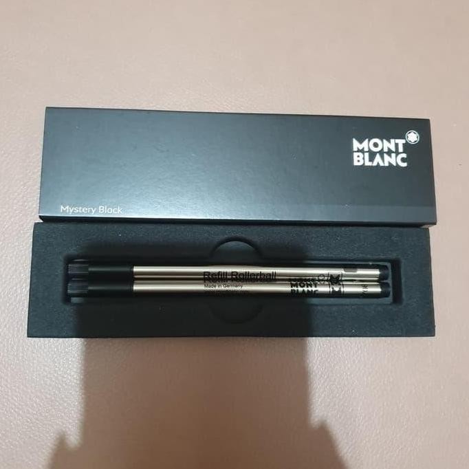 

Refill Montblanc Roller Ball Original Black New Stok