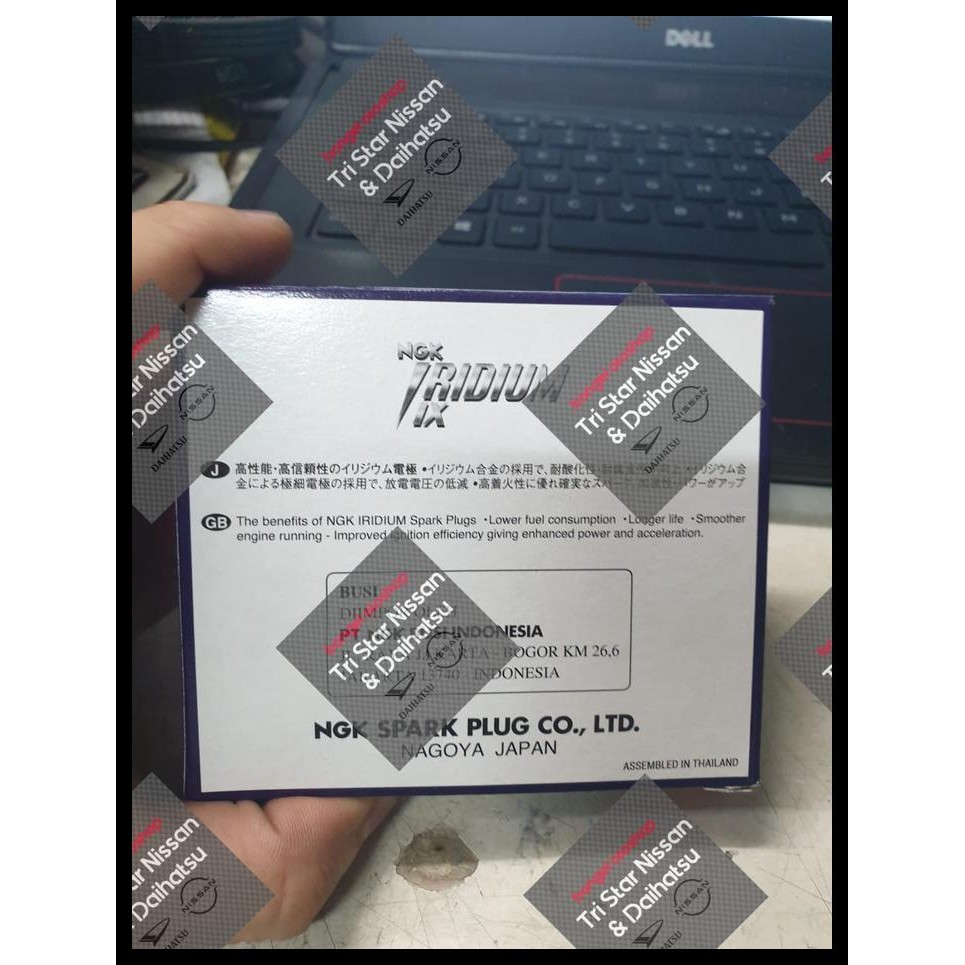 TERBARU ORIGINAL NGK BUSI IRIDIUM HONDA FREED JAZZ RS CRV 2008 - 2012 