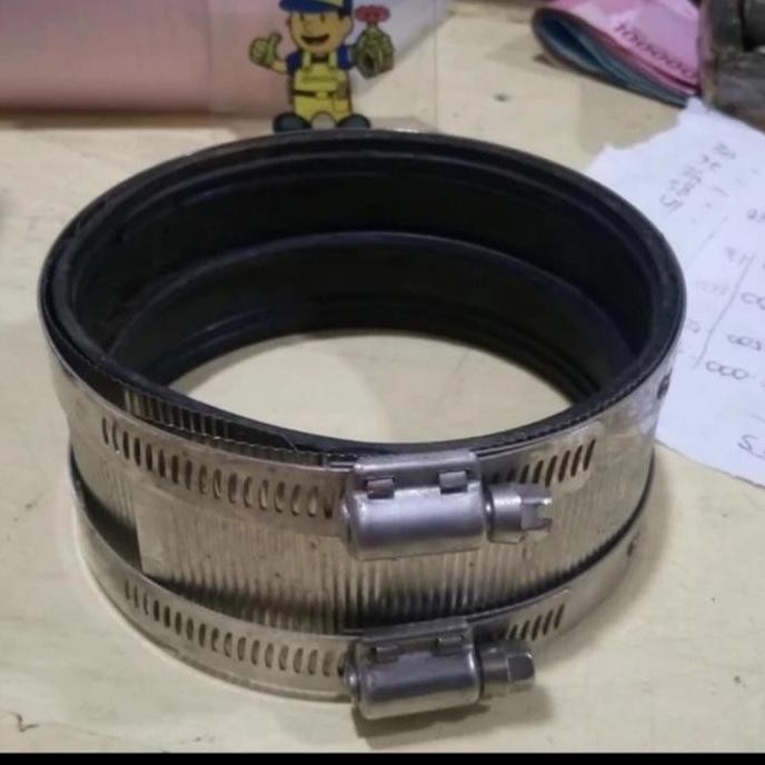 klem coupling Cip 3" stainless Best Seller murah