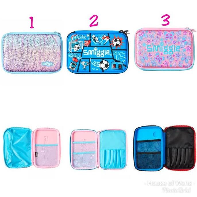 

Smiggle Bizz Double Up Hardtop Pencil Case - Tempat Pensil Smiggle New Stok