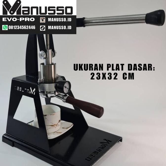 BEBAS ONGKIR - Coffee Espresso Manusso EVO-PRO