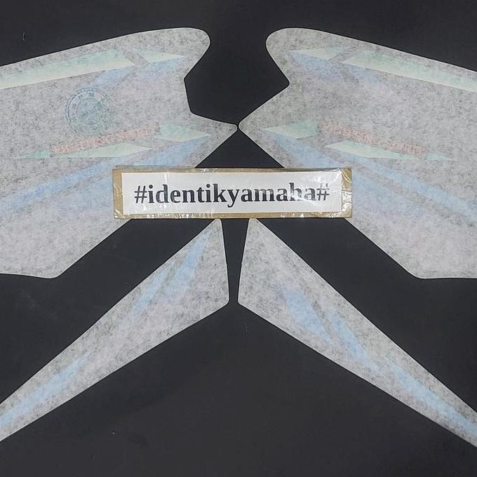 STRIPING RX KING LIST STICKER RX KING 2002 HITAM ORI LOSTPACK