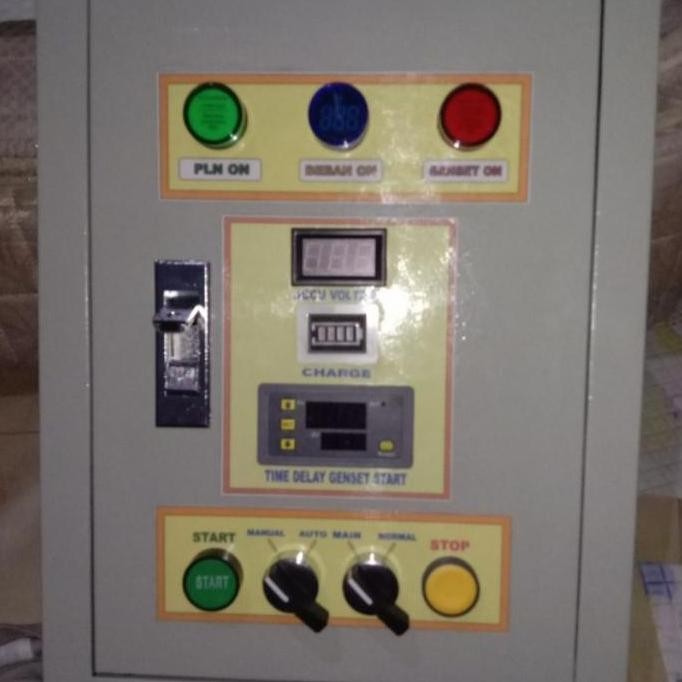ready  ats genset 5000 watt - otomatis genset - panel ats genset