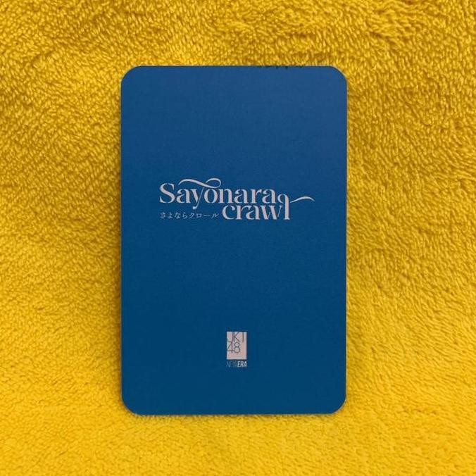 Photocard jkt48 marsha sayonara crawl official