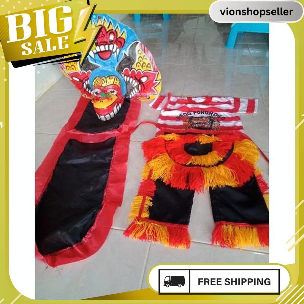 Pake Barongan Anak Dan Baju . Baju Barongan Anak Murah. Barongan Anak. Barongan Murah. Baju Reog. Ba