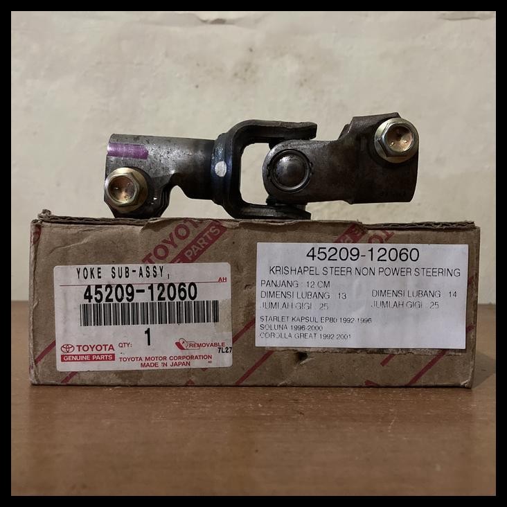 HOT DEAL JOINT STEER STIR STARLET EP80 EP81 EP82 KAPSUL SOLUNA TOYOTA GENUINE 