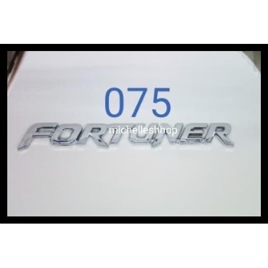 BEST DEAL EMBLEM MOBIL FORTUNER / EMBLEM LOGO MOBIL FORTUNER 