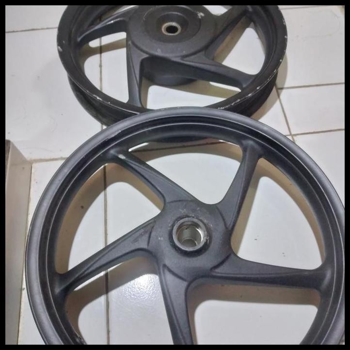 TERBARU VELG VELEK DEPAN BELAKANG 1SET BEAT . VARIO 110 . SCOOPY . SPACY ORI !!!!!!