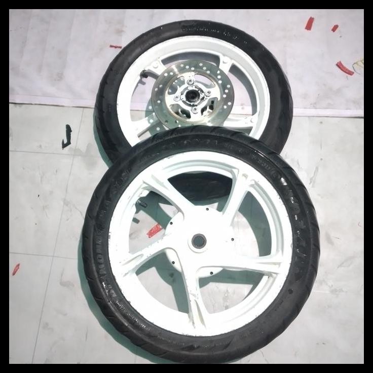 BEST DEAL VELG VELEG PELEK DEPAN BELAKANG YAMAHA XEON 125 RC GT PNP MIO M3 ORI