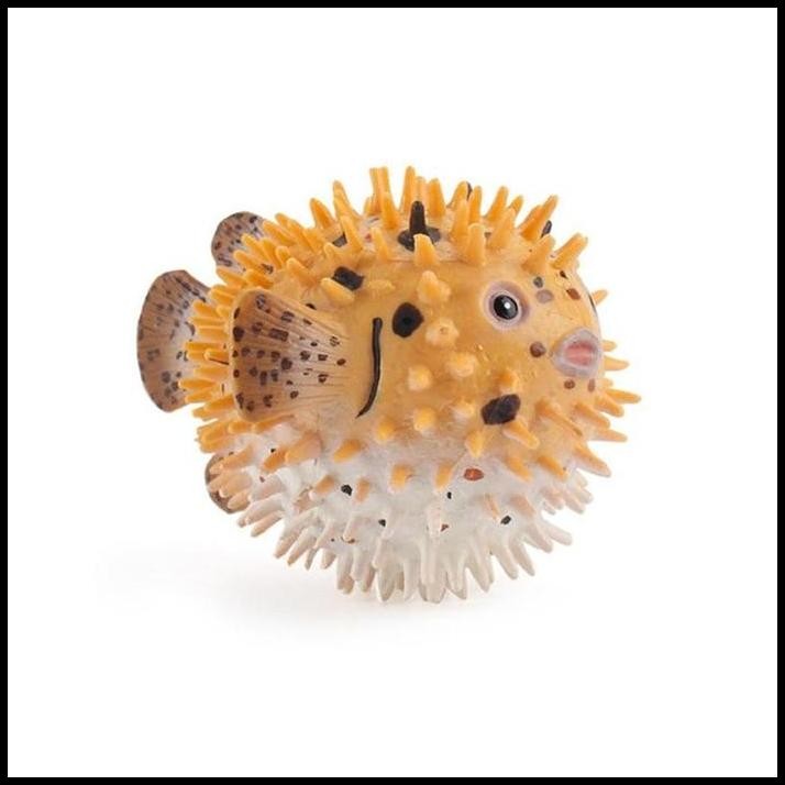 Mainan Ikan buntal PufferFish / Figure Puffer Fish