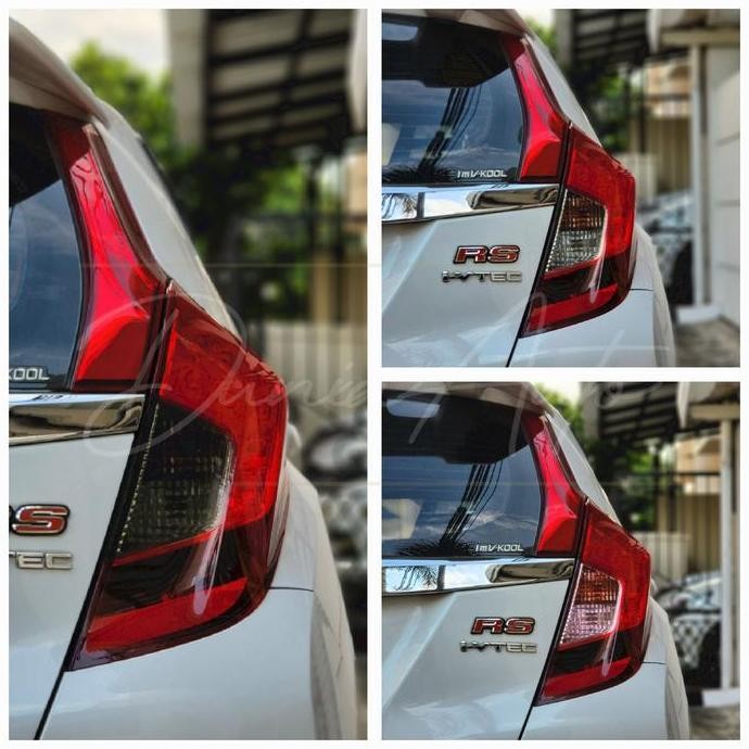 Stiker Sticker Lampu Belakang Tail Light Aksesoris Honda Jazz Gk5