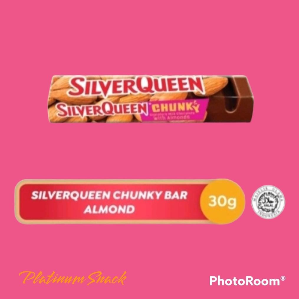 

Silver Queen Chunky Bar Almonds | Cashew Nut | 1 @ 30 Gr