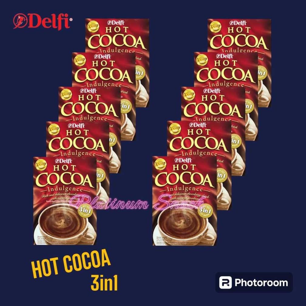 

Delfi Hot Cocoa Indulgence 3In1 | Isi 10 Sachet @ 25 Gr