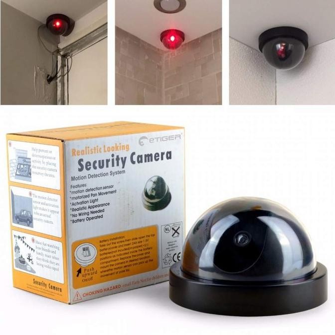 Kamera CCTV Mini / Kamera Palsu CCTV / CCTV Indoor / Dummy CCTV / Kamera Pengaman / Security Camera 