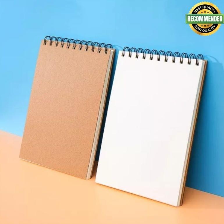 

Oh34 Watercolor Paper Sketchbook Ring Spiral 250Gsm A5, A6, B5 A4 Oh34