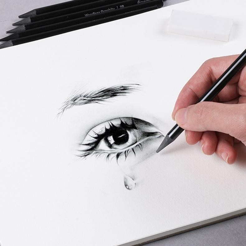

Fn-56 Giorgione Pensil Grafit Pensil Berkarbonasi Graphite Pencil Charcoal Pencils G-Wm3200 Fn-56