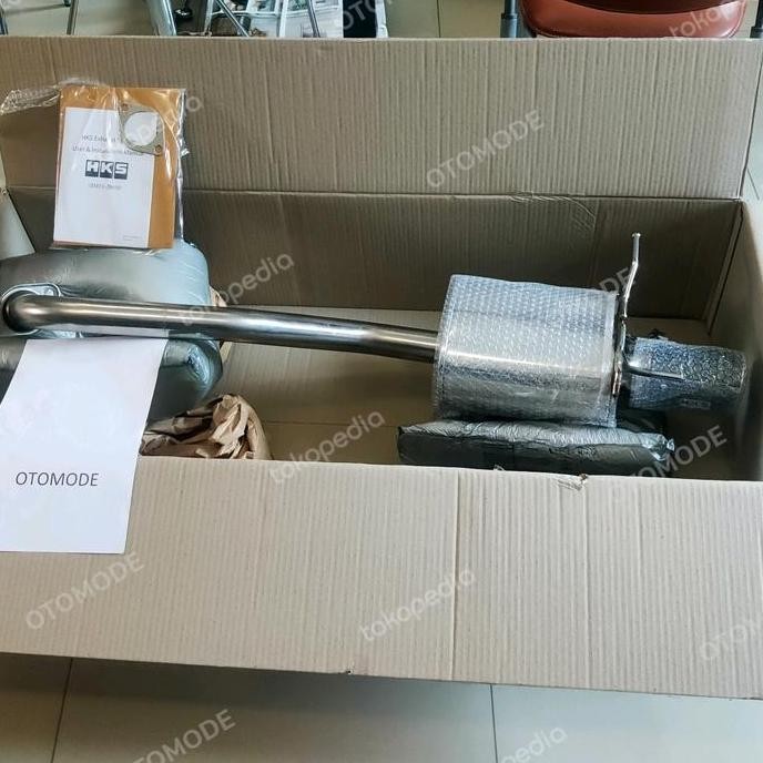 '' Hks Legamax Carbon Muffler Honda City Hatchback 2021 Up ''