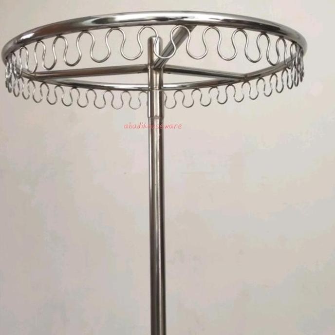 [PB] NEW JEMURAN BAJU BULAT KAKI 4 JEMURAN PUTAR KAKI 4 JEMURAN PAKAIAN BULAT JEMURAN BESI BULAT