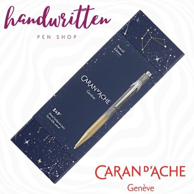 

Caran Dache 849 Cosmic Blue Ballpoint Pen / Pulpen New Stok