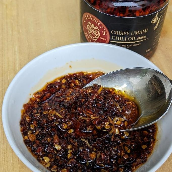 

Crispy Umami Chili Oil by Chang's Recipe - Made with Coconut Oil GS