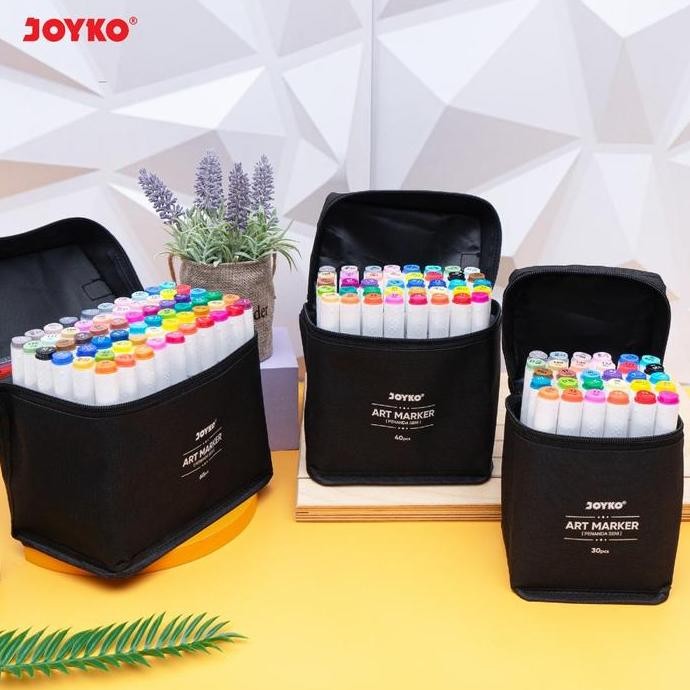 

Art Marker Spidol Penanda Seni Berwarna Joyko ARMK-66
