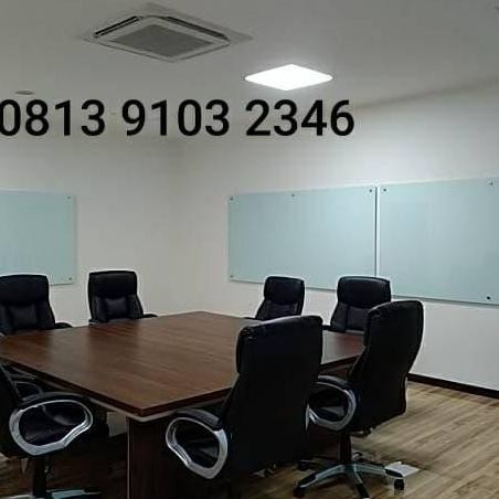 

Glassboard Uk.80X140Cm (5Mm) / Papan Tulis Kaca Magnetik New Stok