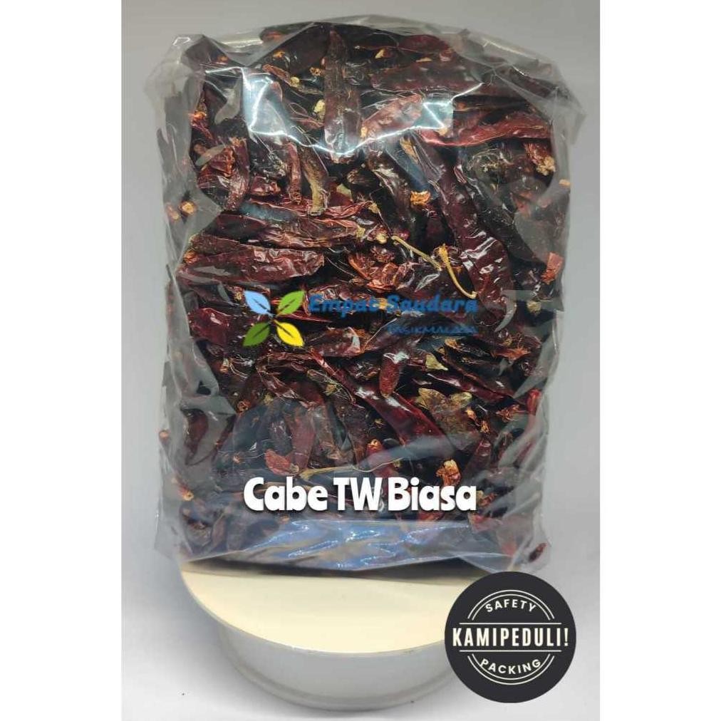 

Aman (Cabe India) Cabe Merah Besar Kering Kemasan 1000 Gr