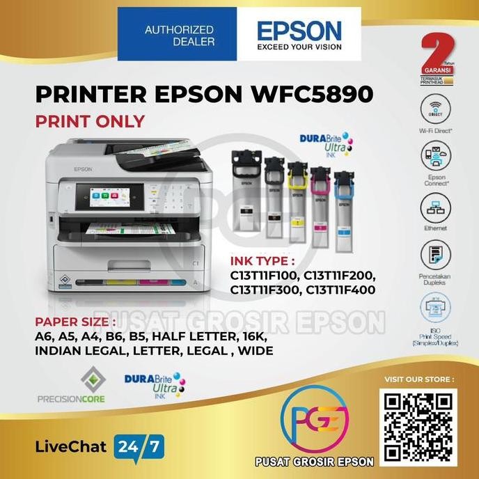 Epson WorkForce Pro WF-C5890 WFC 5890 WF C5890 WF- C5890