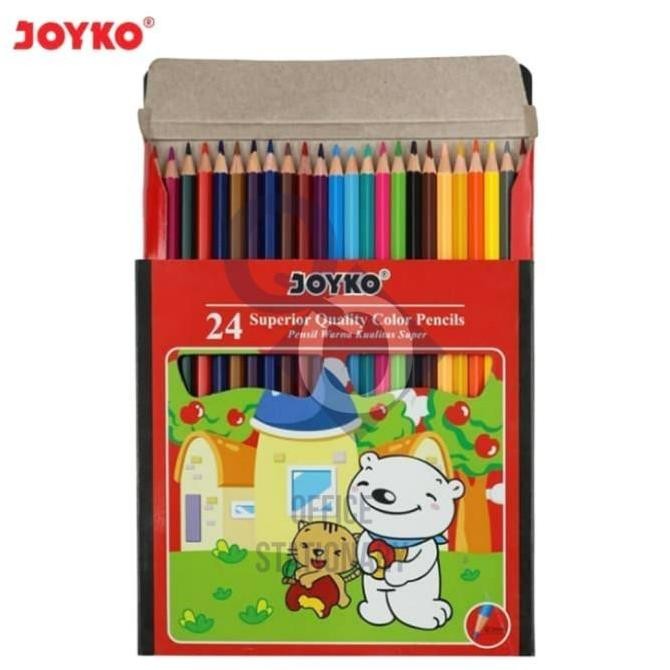 

pensil warna joyko 24 warna pb