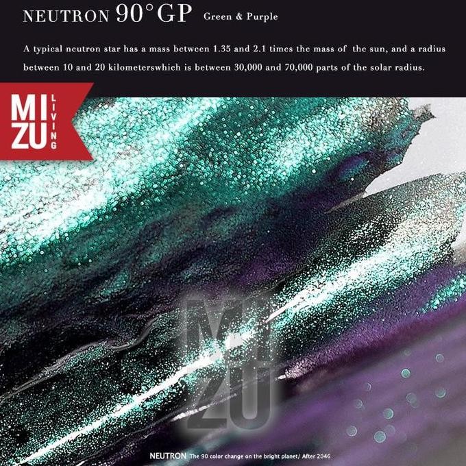 

BANMI NEUTRON STAR 90DEG Shimmer Glitter Tinta Fountain Pen Ink