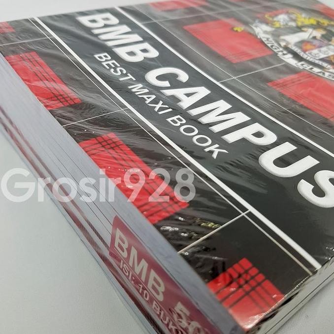

BMB Campus 50 Buku Tulis Isi 10 Best Maxi Book Stationery Notes Paper Grosir928
